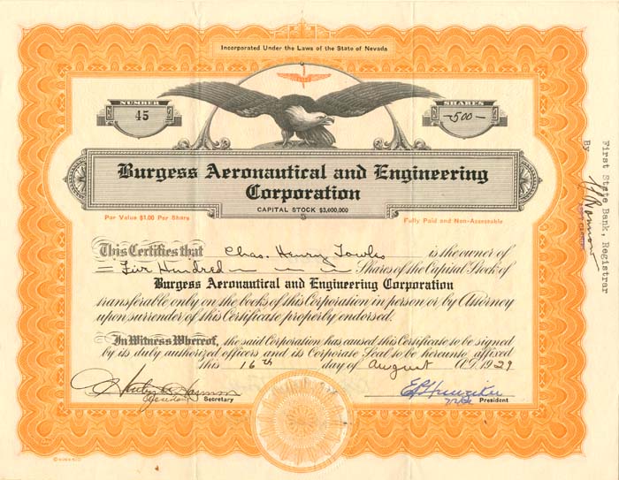 Burgess Aeronautical and Engineering Corporation